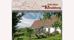 Desktop Screenshot of pension-am-kirschberg.de